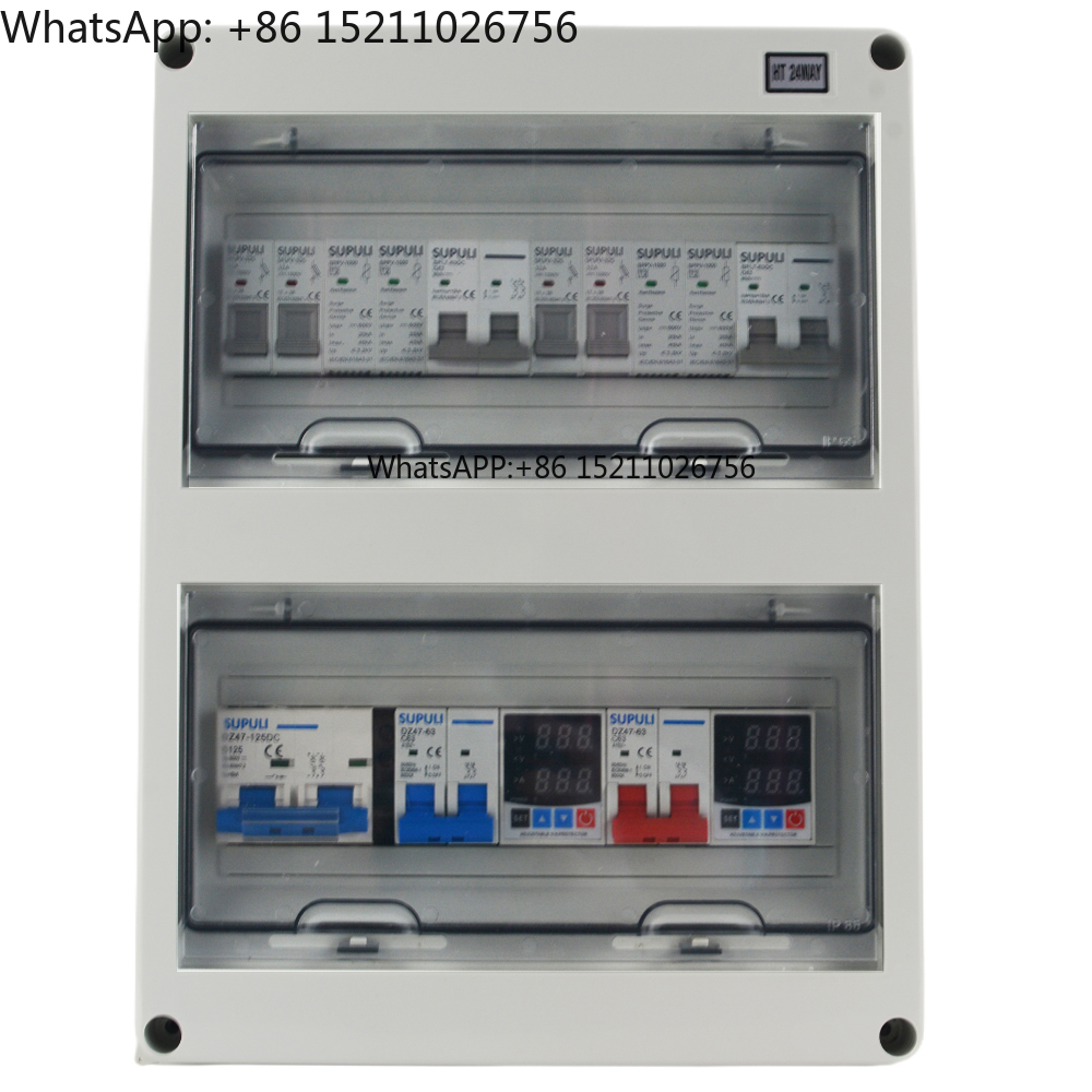 Solar Combiner Box - AC+DC Combiner Box 2 String 2