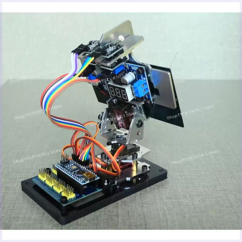 Renewable Energy Project - Solar-Tracker-DIY-Kit mit lichtzoekendem Radar, ideal für
