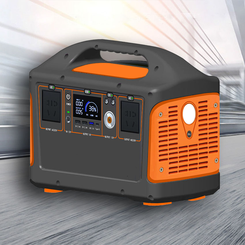 Lifepo4 Battery Pack - Tragbare All-in-One-Energiespeicherstation 600W LiFePO4 Lithium-Akku-Pack für