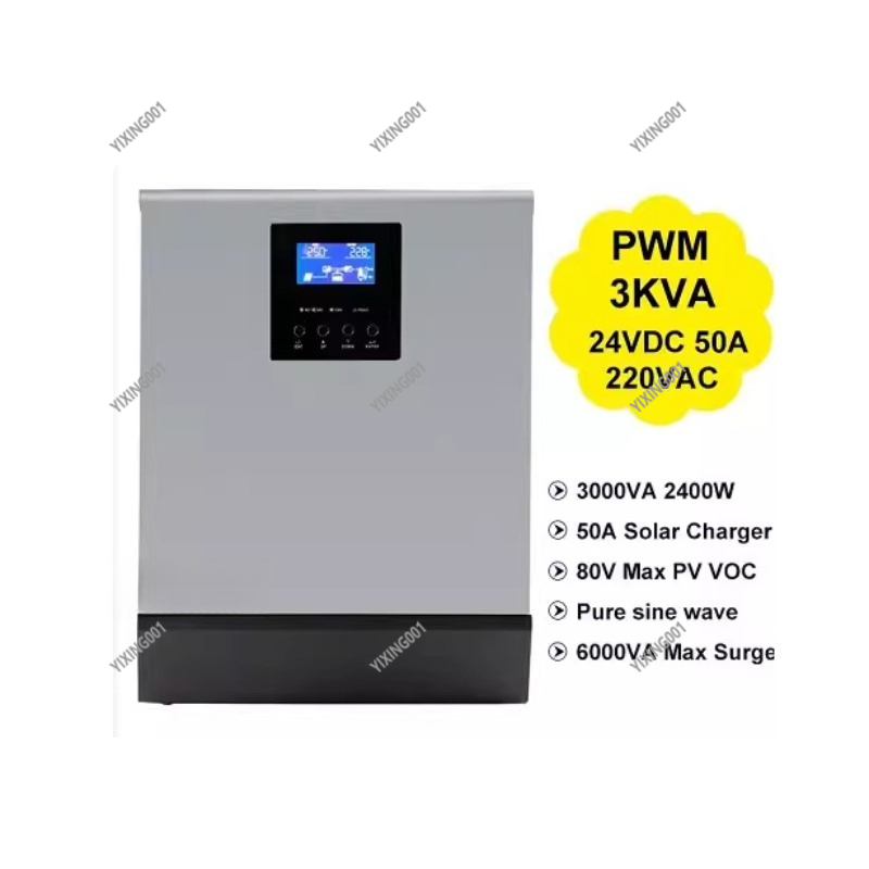 Pwm Charge Controller - 3KVA/2400W 24V Solar-Wechselrichter - PWM MPPT