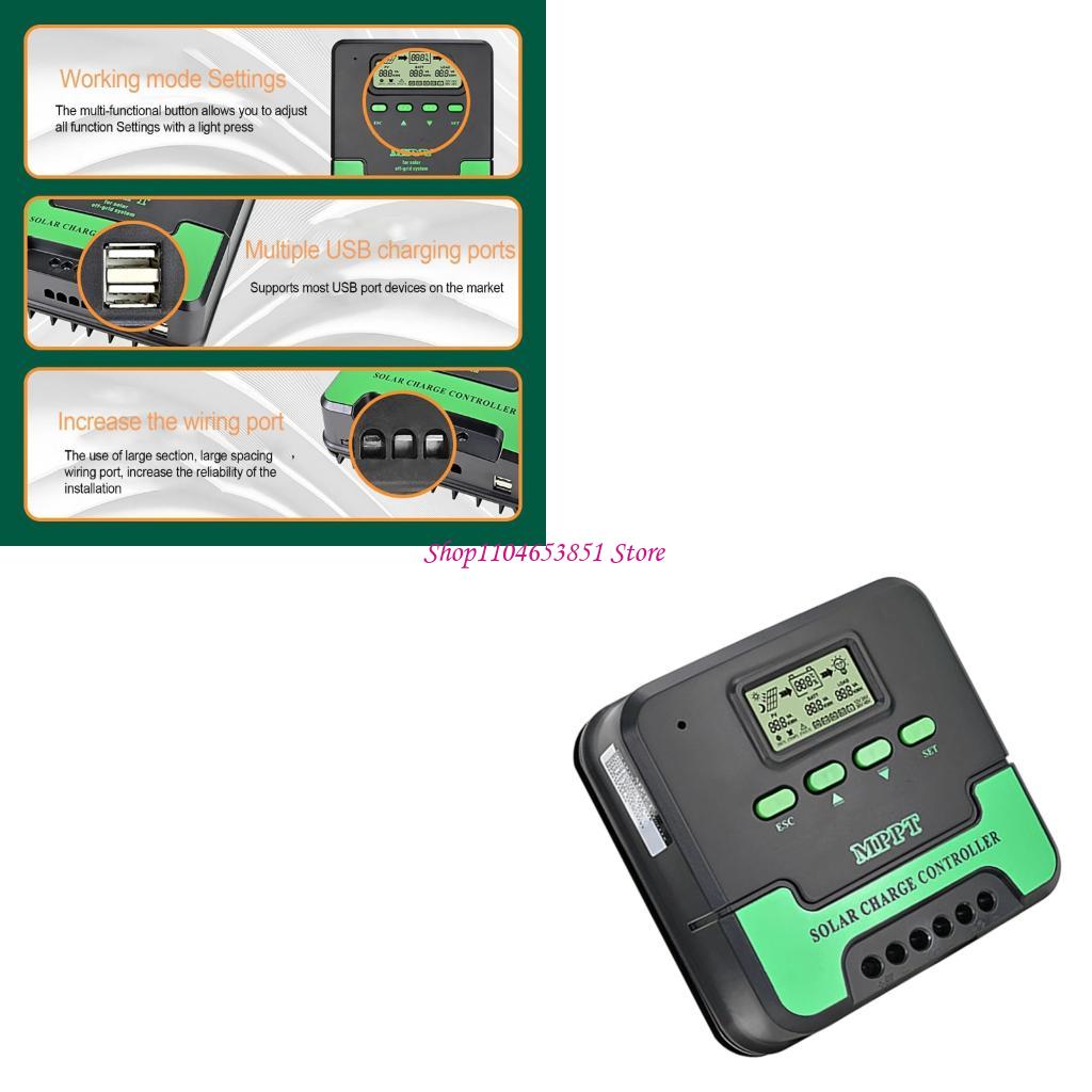 Renewable Energy Project - Fortschrittlicher Solarregler mit MPPT-Technologie, 5 V,