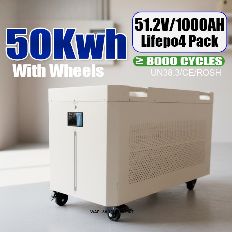 Lifepo4 Battery Pack - QSO All-in-One 51,2V 50kW 50kWh 900Ah