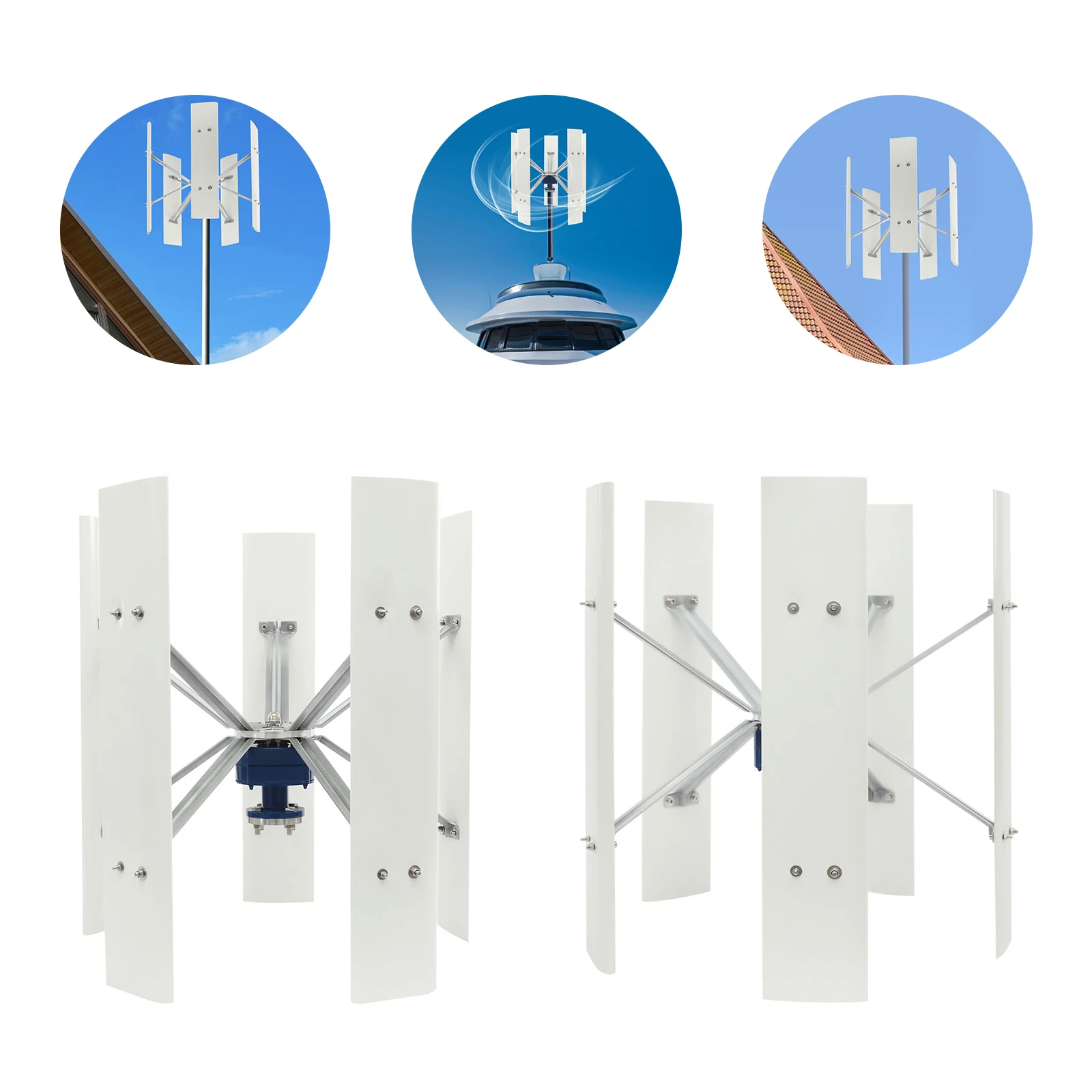 12V/24V Windkraftgenerator, 10 – Mini Wind Turbine Vertical Bewertung und Preis