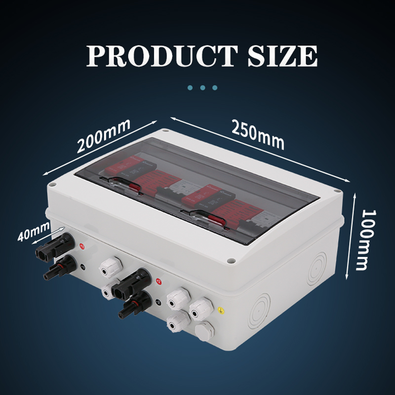 XIONGISOLAR 2-in-2-out DC 600V – Solar Combiner Box Bewertung und Preis