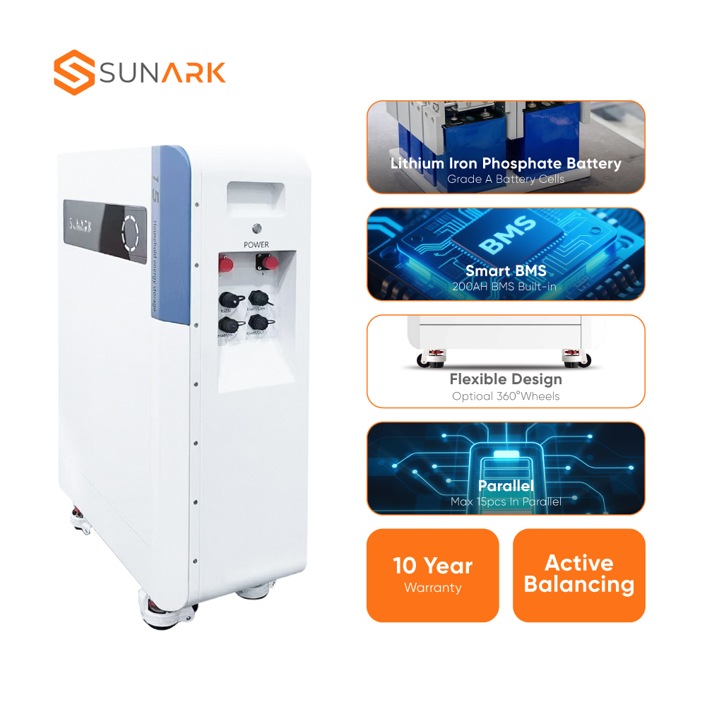 SunArk 10 kWh 15 kWh Lifepo4 L – Lifepo4 Battery Pack Bewertung und Preis