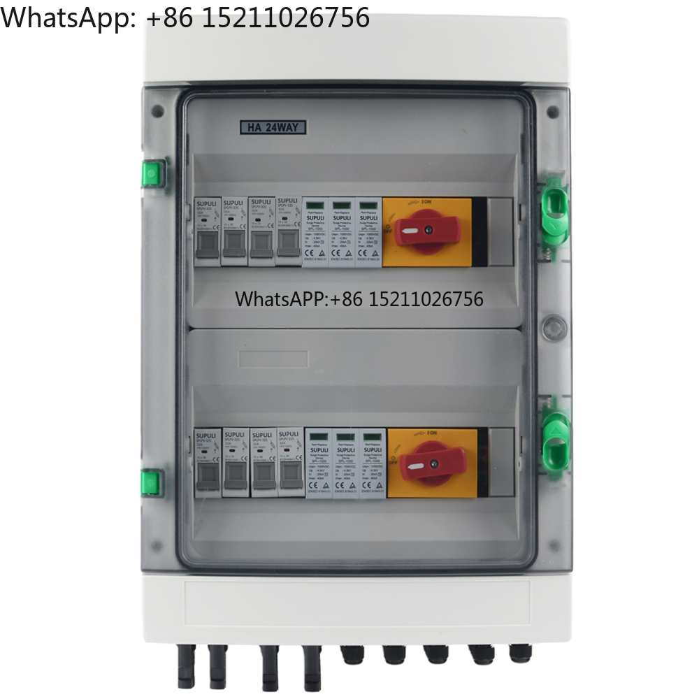 IP65 4 in 2 OUT 4 Strings 25A  – Solar Combiner Box Bewertung und Preis