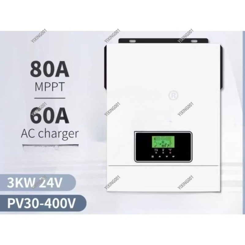 3KVA/2400W 24V Solar-Wechselri – Pwm Charge Controller Bewertung und Preis