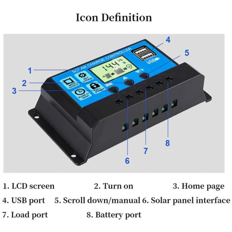 1 Stück Solarladeregler 10A/20 – Pwm Charge Controller Bewertung und Preis