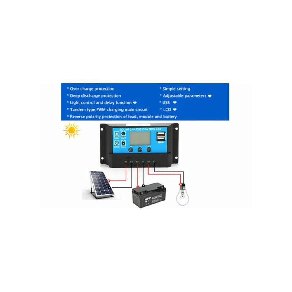 PWM 20A 12/24V Regler Solar-La – Pwm Charge Controller Bewertung und Preis