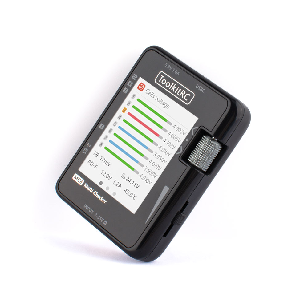 ToolkitRC MC8 Mini-Zellenprüfe – Pwm Charge Controller Bewertung und Preis